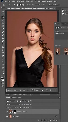 Photoshop AI Magic: Change Clothes in Seconds!