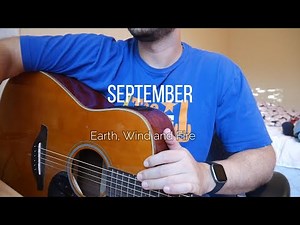 How to Play "September" on Guitar – Earth, Wind & Fire | Beginner Lesson