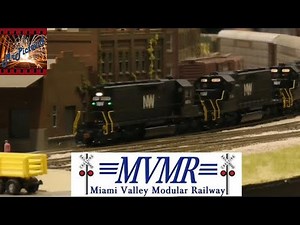 HO Scale Model Railroading On The Massive Layout Of The Miami Valley Modular Railway