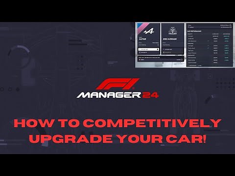 F1 Manager 24 - Car Development Guide - Understanding Design, Expertise, and Research