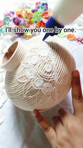 How to reuse waste things at home |flower vase ।#diy #foryou #juteflowervase #diyideas