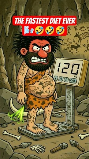 The Fastest Diet Ever! 💨😂 4k (meme) #comics #helpmemakethismakesense #animation