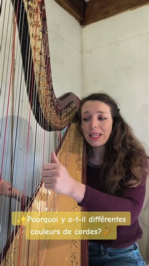 Couleurs des cordes de harpe - EEH