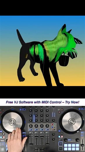 Free VJ Software with MIDI Control & Offline Mode – Browser Based!