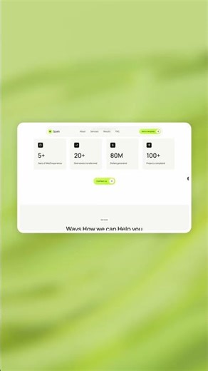 Free Consulting Website Template — Spark by Sebadam