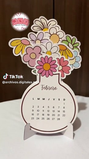 Calendario Floral 2026: Plantillas Digitales para Imprimir