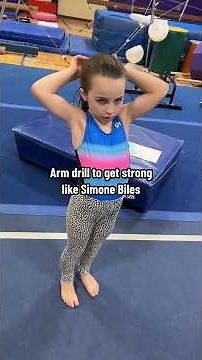Gymnastics Drills for Arm Strength #gymnast #gymnasticscoach