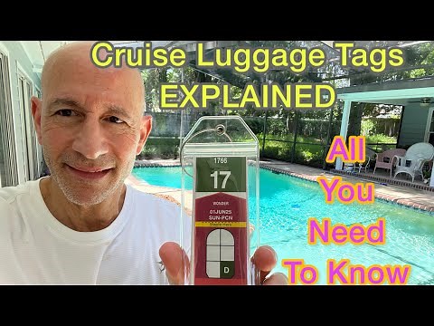 Royal Caribbean Luggage Tags- All You Need to Know Before Your Cruise!