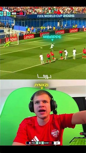 Jynxzi react on mbappe miss penalty