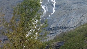 1.6K views | Another waterfall near Briksdal Glacier, Norway | Sam Sheldon | Facebook