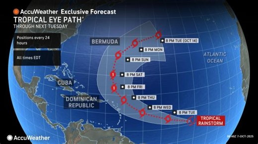 Tropical Storm Jerry forms from Invest 95L. Is a hurricane coming? See spaghetti models