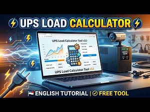 UPS Load Calculation Tool (English) | ELV & IT Engineers