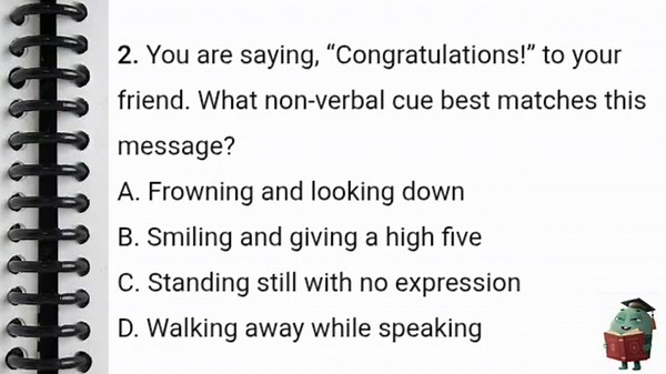 Using Appropriate Non-Verbal Cues for Clarity of Context, Purpose, and Meaning