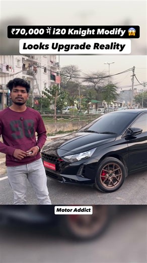 Modified Hyundai i20 Knight 🤯 ₹70,000 Mods Worth It? 🔥