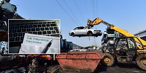 Police seize and 'crush' hundreds of uninsured cars with drivers forced to pay £300 release fee