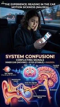 Why You Get Car Sick! 🤮
