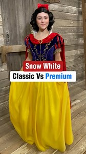 11K views · 43 reactions | Lets compare our classic Snow White costume to our premium! Which one is your favorite? #halloweencostumes #snowwhitecostume #disneycostume #comaprison | HalloweenCostumes.com | Facebook
