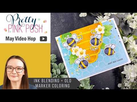 Bee themed Card | Pretty Pink Posh