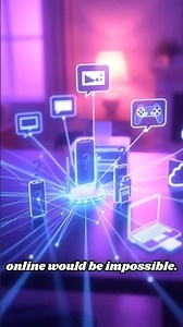 How Your Devices Talk — Networks Explained in 60s #techshorts #networkbasics #aianimation