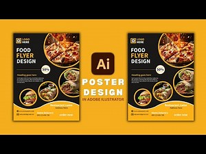 Poster Design Tutorial in Adobe Illustrator | Beginner to Pro 2025