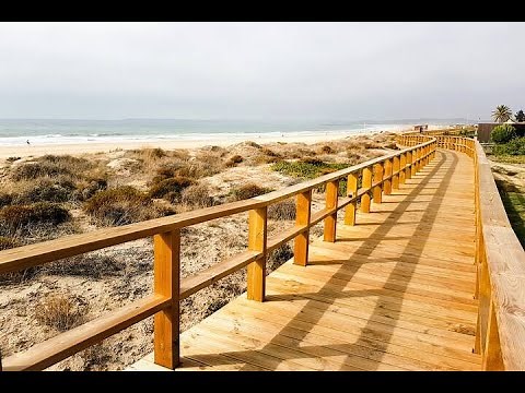 Alvor Praia Beach/Boardwalk 4K - Algarve - Portugal