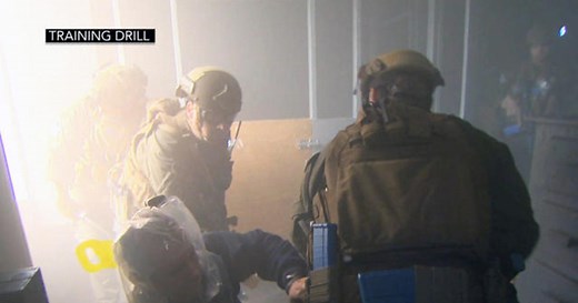 State Department's diplomatic security agents train to survive fires