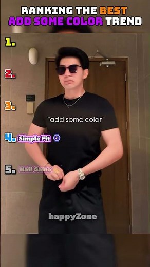 Ranking The Best Add Some Color Trend Moments 🔥 #shorts #fashion #trend #viral #outfit