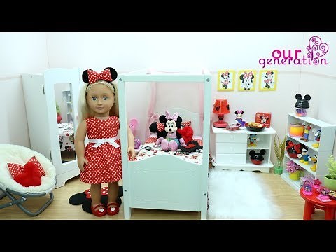 MINNIE MOUSE ROOM DECOR OUR GENERATION DOLL
