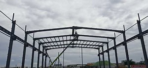 [Hot Item] Corrugated Steel Sheet Wall Cladding Steel Structure House Fabrication Construction Warehouse Prefabricated Building