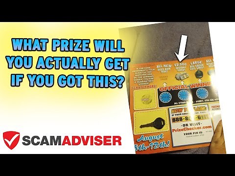 Everyone “Wins” With PrizeChecker.com Scratch Cards - But There Is a Catch! It’s Almost Like a Scam