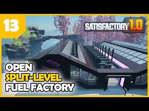 Multi level factory design - Satisfactory 1.0 MEGAFACTORY EP13