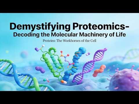 Demystifying Proteomics - Decoding the Molecular Machinery of Life (4 Minutes)