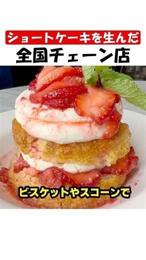 クリスマスケーキの定番を作ったチェーン店