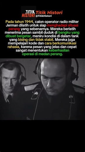 Secret Training of German Tank Radio Operators 1944