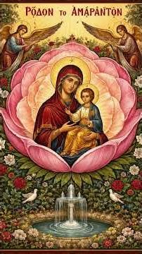 Θεοτόκος! Ρόδον το αμάραντο