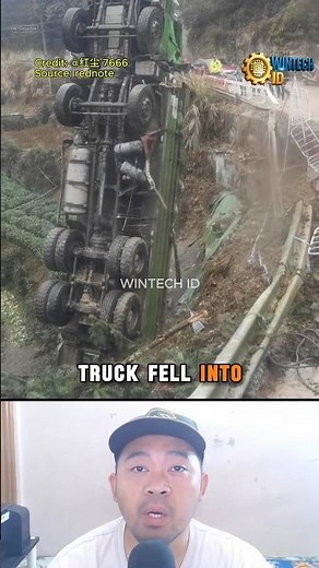 You Won’t Believe How This Truck Was Saved From a Ravine!
