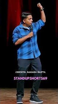 Wait For End😂| Mumbai | Standup Comedy by Aakash Gupta #shorts