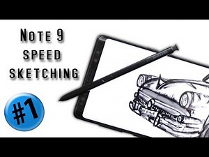 Note 9 speed sketching #1