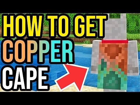 How To Get COPPER CAPE In Minecraft Bedrock & Java! (Complete Guide!)