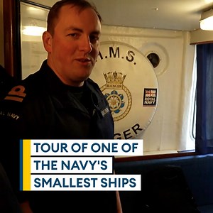 What’s it like on board one of the Royal Navy’s smallest ships? ⚓ Navy personnel took Forces News on a tour around the P2000 patrol boat 🚢 Find out more here 👉 https://brnw.ch/21wGYmB | Forces News