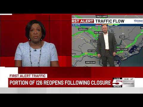 VIDEO: I-26 reopens after full shutdown in North Charleston, police confirm