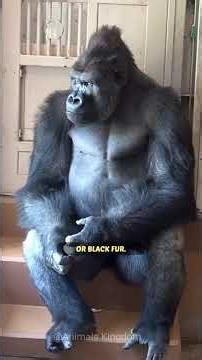 What's the difference? Gorilla & orangutan... #shortvideo