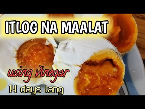ITLOG NA MAALAT using Vinegar | nagmamantika na in just 14 days |How to make salted egg | PFph
