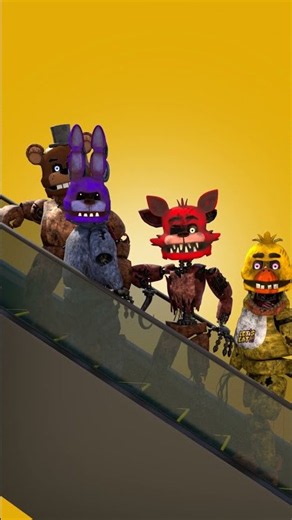 FNAF Original Withereds vs FNAF Movie Movie Withereds Animatronics Standoff