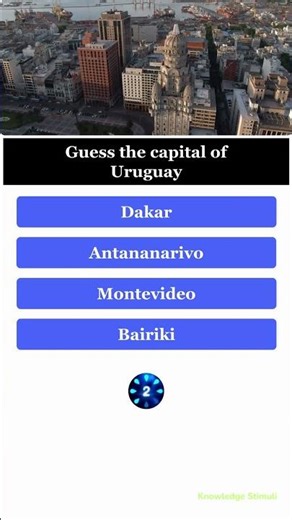What is the capital of Uruguay?