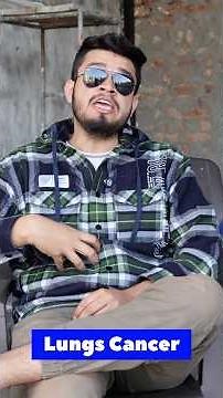 🚨Alert- हवा में साँस लेने से stage-4 lungs cancer… #shorts #pollution