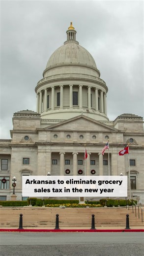 Starting in January, Arkansas will eliminate the 0.125% state tax on essential grocery items, saving families $10 million to $12 million annually. Read more here: https://www.5newsonline.com/article/news/local/arkansas-grocery-sales-tax-2026/91-b0a40123-c4f3-44eb-a026-90ca3a6bd5ef?utm_medium=social&utm_source=facebook_5NEWS | 5NEWS