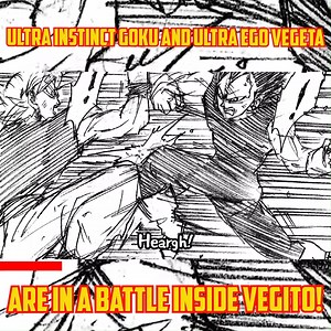 1.8K views · 141 reactions | Ultra instinct Goku and Ultra Ego Vegeta are in a battle inside Vegito!  | CALLMEARJ | Facebook