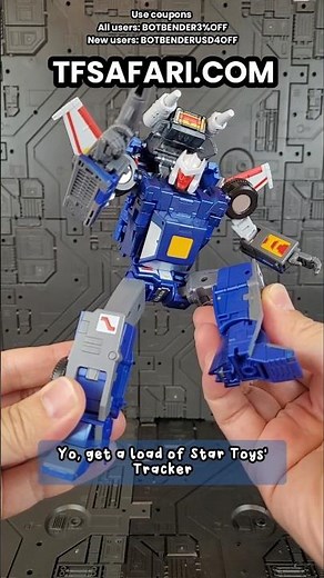 Star Toys' Tracker Tracks!