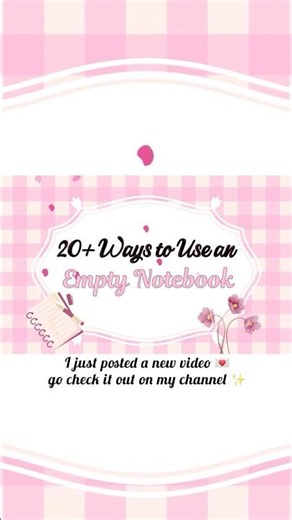 20+ Ways to Use an Empty Notebook ✨ Stop Wasting It 💌 #shorts #notebookideas #aesthetic #fyp #viral